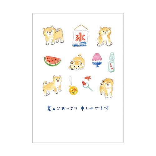 RYURYU Postcard Summer Pack Mameshiba SPP33