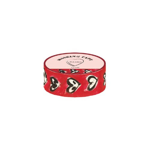 RYURYU Masking Tape WHOMEE Masking Tape Garnet Heart Garnet Heart WHMT05