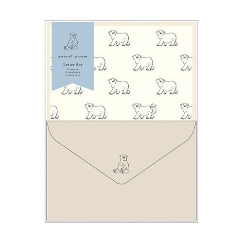 RYURYU Letter Set Anipare Letter Set Polar Bear NLS101