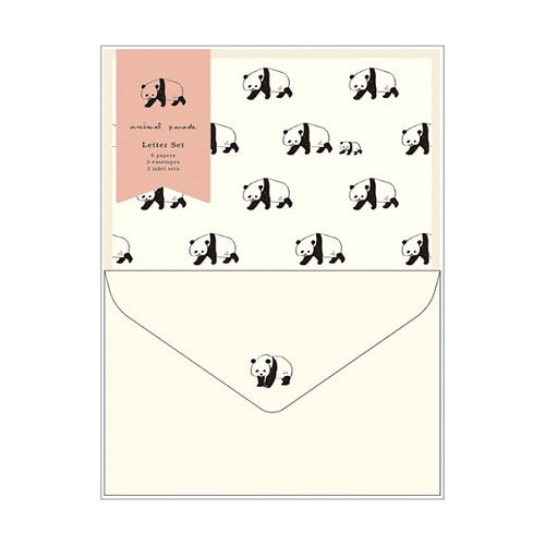 RYURYU Letter Set Anipare Letter Set Panda NLS104
