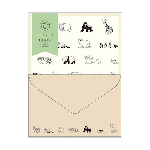 RYURYU Letter Set Anipare Letter Set All Animal NLS107