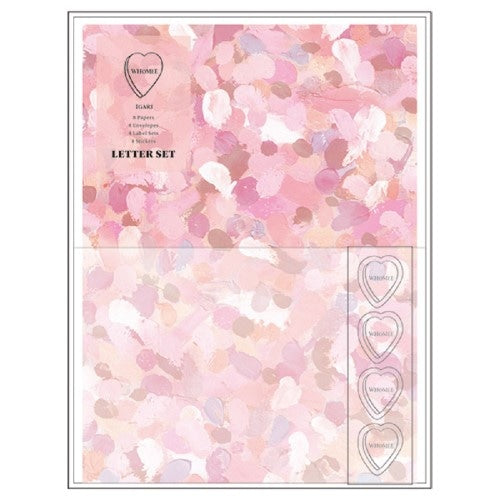 RYURYU Letter Set WHOMEE Letter Set Pink Drop Pink Drop WHLS01