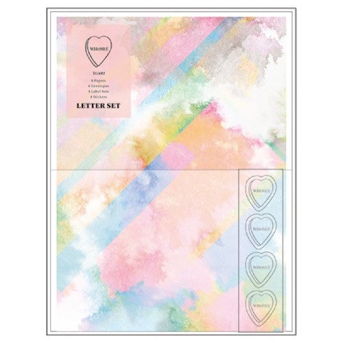 RYURYU Letter Set WHOMEE Letter Set Foggy Rainbow Foggy Rainbow WHLS04