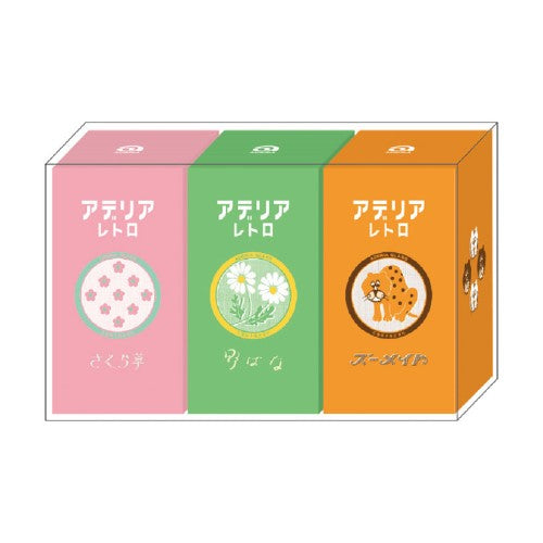 RYURYU Ink Adelia Retro Ink Set (3 pieces) Sakuragusa ADIP03