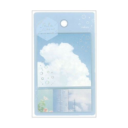 RYURYU Sticky Notes Empty Time/Momentary Sticky Notes Utakata/Ao SIF02