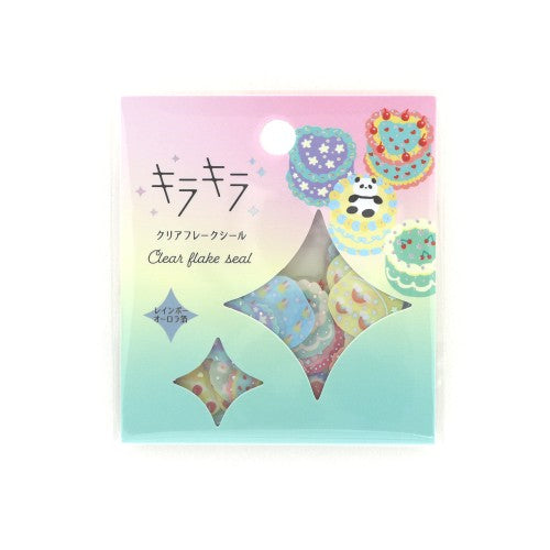 World Craft Seal Glitter Clear Seal Saengil cake 36 pieces (12 patterns x 3 pieces) Saengil cake KFS-026