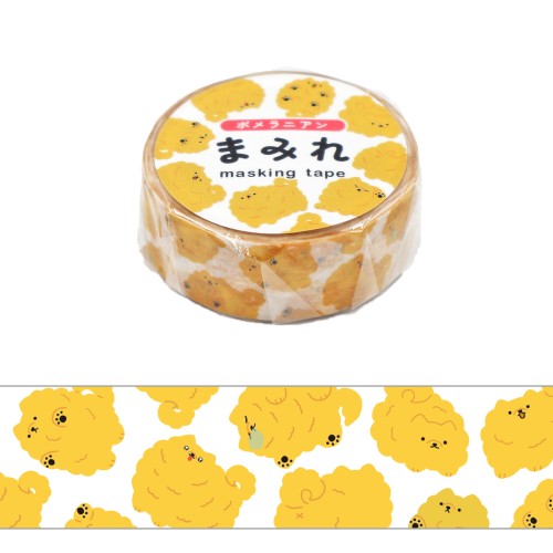 World Craft Masking Tape Covered Masking Tape 15mmX5m Pomeranian MRMT-001