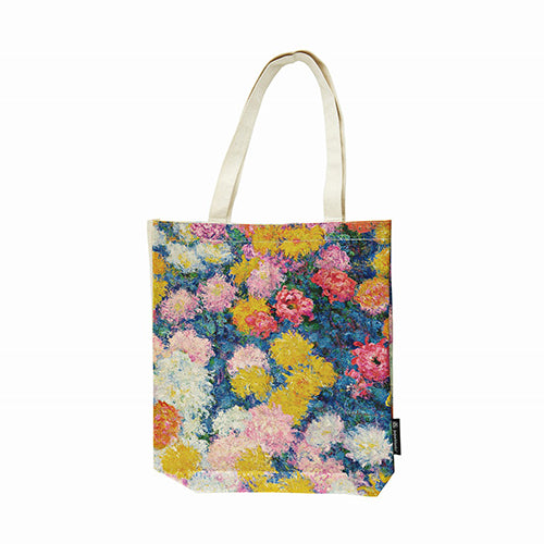 종이 블랭크 토트 백 Monet Chrysanthemum 토트 백 PA9757-0