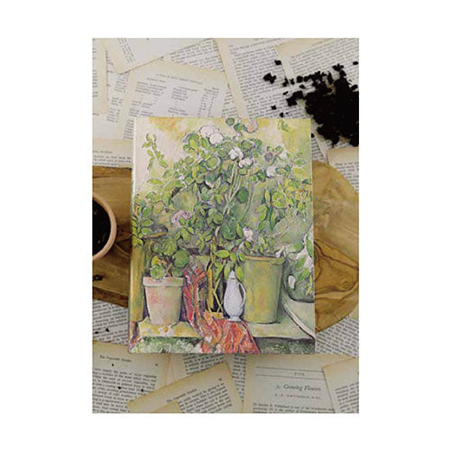 Paper Blanks Note Cezanne Terracotta Pot and Flower Midi 4571491705089 PB9788-4
