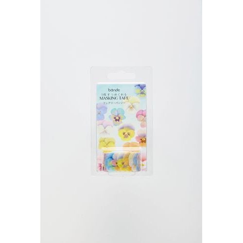bande masking tape fairy pansy BDA713