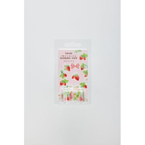bande masking tape strawberry wreath BDA719