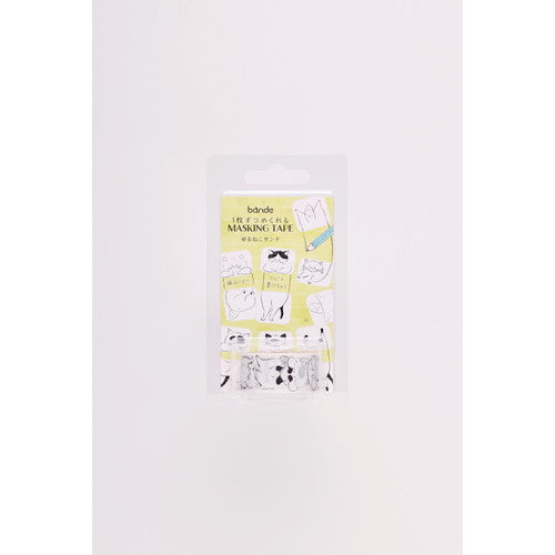 bande Masking Seal Roll Sticker Loose Cat Sand BDA740