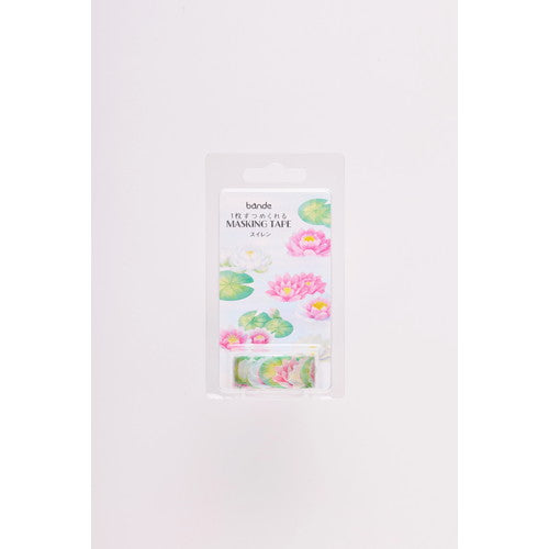 bande masking sticker roll sticker water lily BDA741