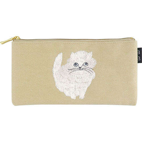 El Commune Pencil Case Miyuki Matsuo Embroidered Pencil Case Minette MM-071