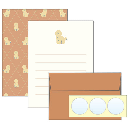 El Commune Letter/Letter Set Everyday Mini Letter Set Dog LTS-069