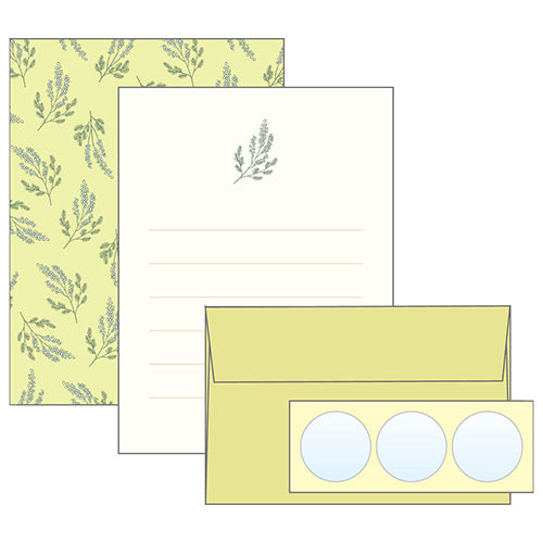 El Commune Letter/Letter Set Everyday Mini Letter Set Mimosa LTS-074