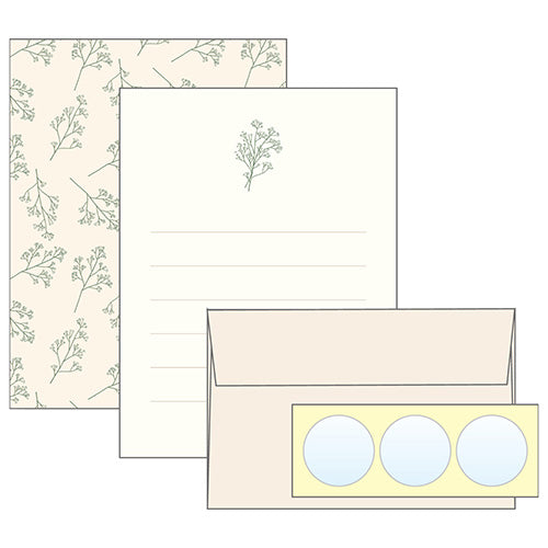El Commune Letter/Letter Set Everyday Mini Letter Set Kasumisou LTS-076