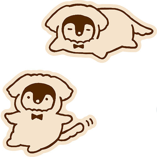 El Commune Seal Kigurumi Die-cut Sticker Kigurumi Inu STC-004