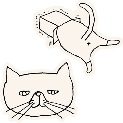 El Commune Seal Tickle Die-cut Sticker Tickle Busaneko STC-007