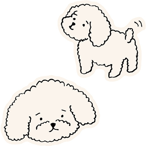 El Commune Seal Tickle Die-cut Sticker Tickle Mofumofu STC-011