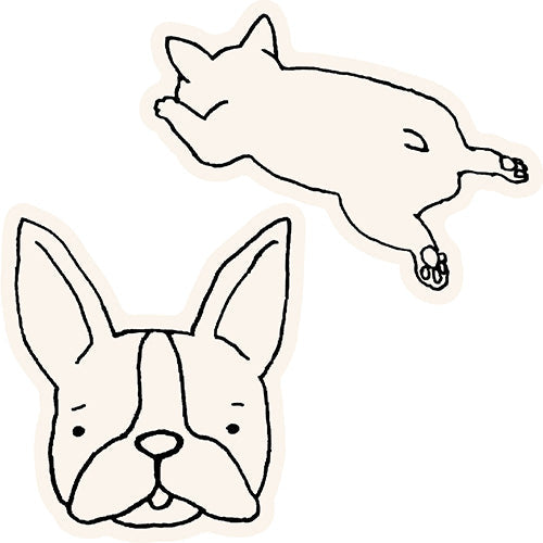 El Commune Seal Tickle Die-cut Sticker Tickle Perogao STC-012