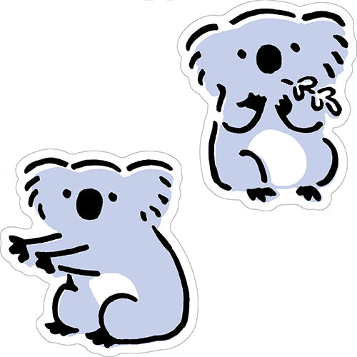 El Commune Seal Mini Mini Die Cut Sticker Minimini Koala STC-017