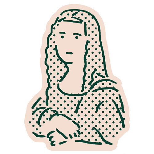 El Commune Seal Masterpiece Die-cut Sticker Masterpiece Da Vinci STC-021