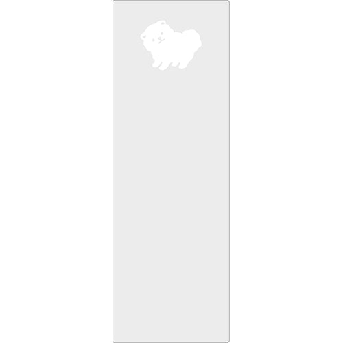 El Commune Bookmark One Point Clear Bookmark Pom-dog BMK-005