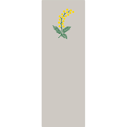 El Commune Bookmark Printemps Clear Bookmark mimosa BMK-009