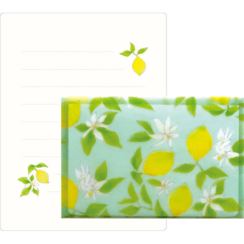 El Commune Letter Set Claire Mini Letter Set Citron LTS-081