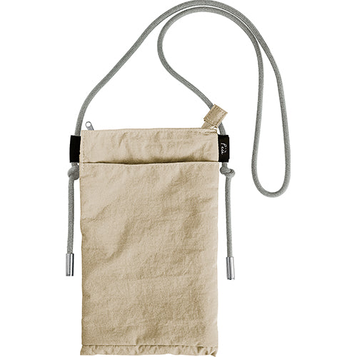 El Commune Pen Pouch Piu Sling Pen Pouch Milk Tea PSP-006