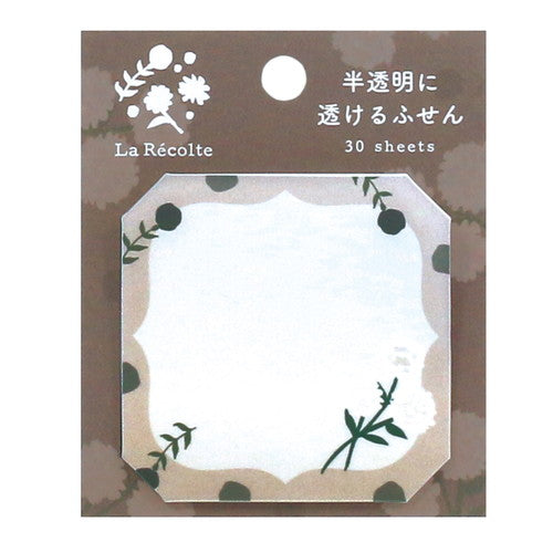 Lab Clip Sticky La Recolte/Sheer Sticky Brown C24-LRFS-BR