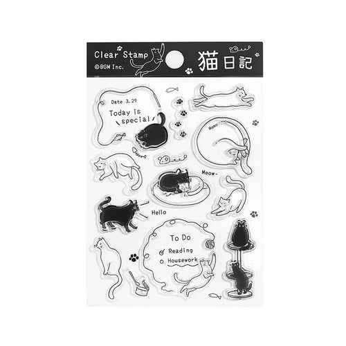 BGM Clear Stamp Diary X Personal Diary 100ⅹ150mm BT-CS067