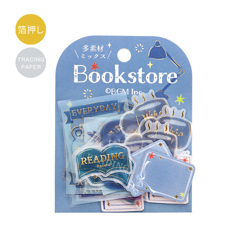 BGM Tracing Paper Stickers Holiday Shopping/Bookstore 15 designs x 3 45 sheets Holiday Shopping/Bookstore BS-TFG003