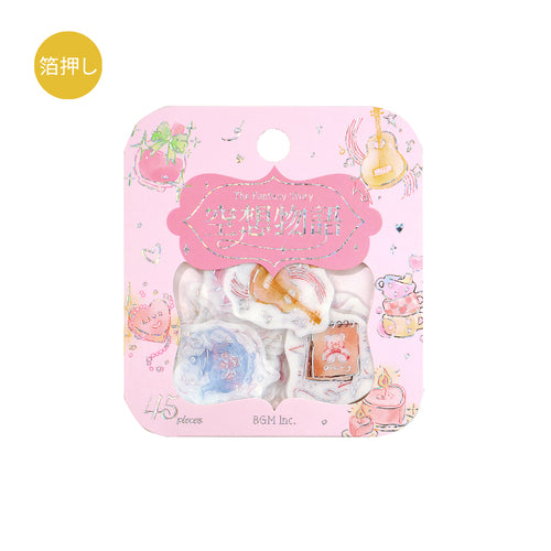 BGM Flake Seal Fantasy Story/Dream 15designs x 3 45 pieces Fantasy Story/Dream BS-FG148