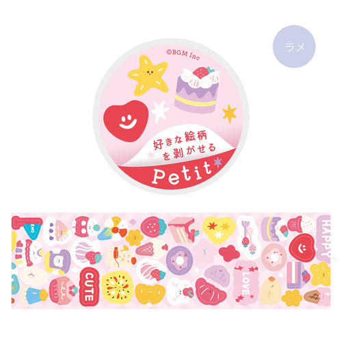 BGM Roll Seal Petit Happy 50mmx3m BM-RE002