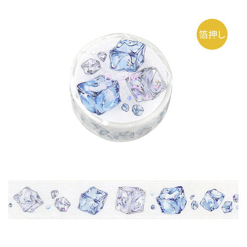 BGM Masking Tape Ice 15mm x 5m Ice BM-LGCA121