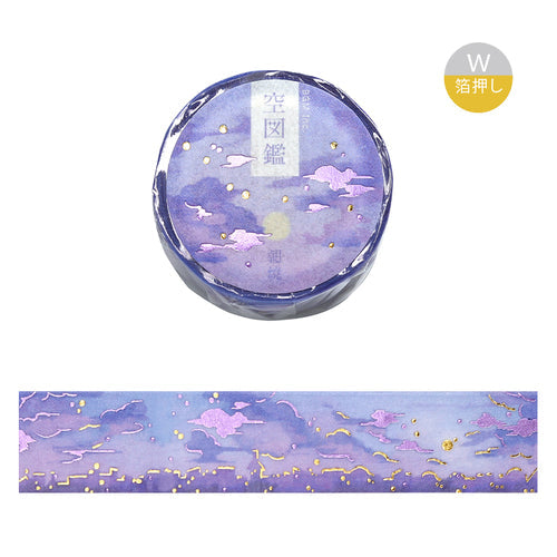 BGM Masking Tape Sky Picture Book/Morning 20mm x 5m Sky Picture Book/Morning BM-SDWG002