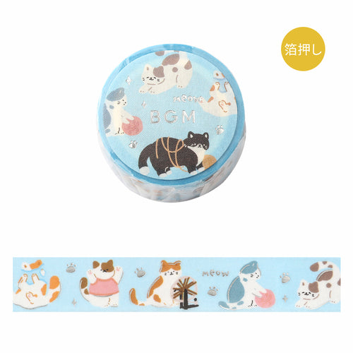 BGM Masking Tape Meow 15mm*5m Meow BM-LGCA115