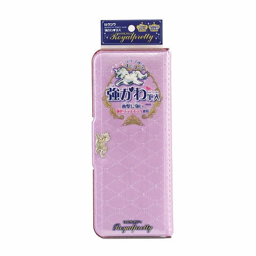 Kutsuwa Pen Case Royal Pretty Unicorn Purple CH202PU