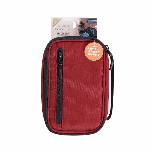 Kutsuwa Pouch Multi Box S Bordeaux 307DRRD