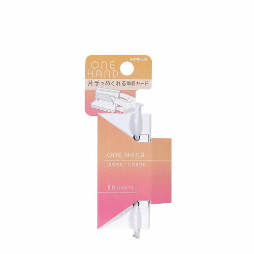 Kutsuwa Word Cards One Hand Word Cards Small Pink SC236PK