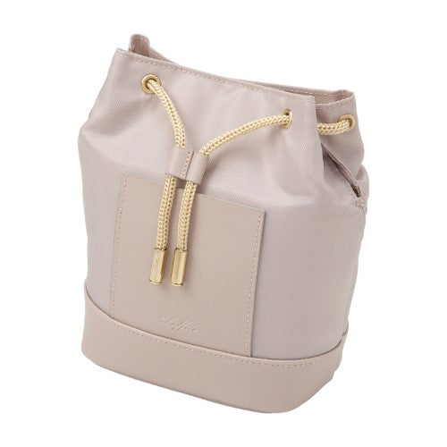 Kutsuwa Pouch Bucket String Pouch Misty Pink LF004PK