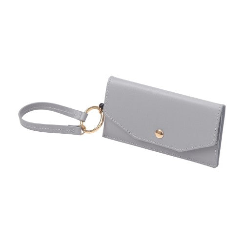 Kutsuwa Pass Case Key Pass Case Ice Gray LF005GY