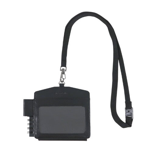Kutsuwa ID Holder Memo & ID Holder Black FS111BK