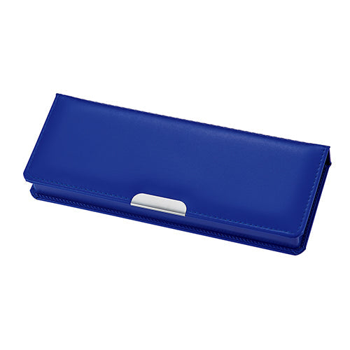 Kutsuwa Pencil Case Clarino Pencil Case Marine Blue CX303MB