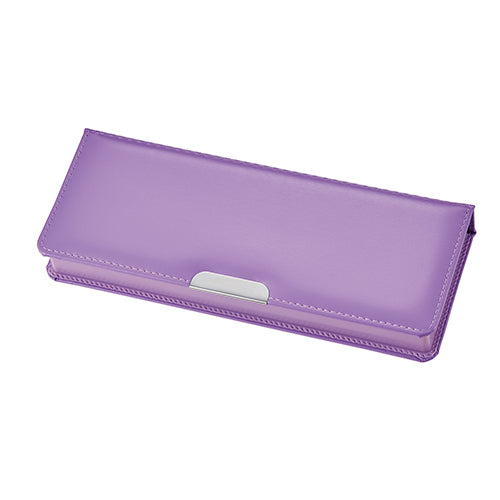 Kutsuwa Pencil Case Clarino Pencil Case Purple CX303PU
