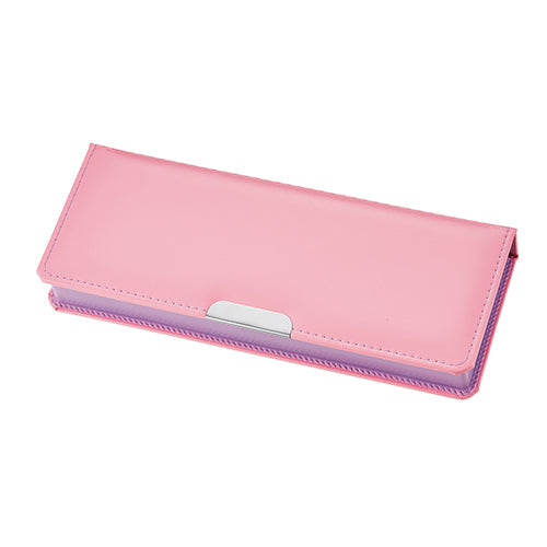 Kutsuwa Pencil Case, Clarino Pencil Case, Coral Pink CX303CP