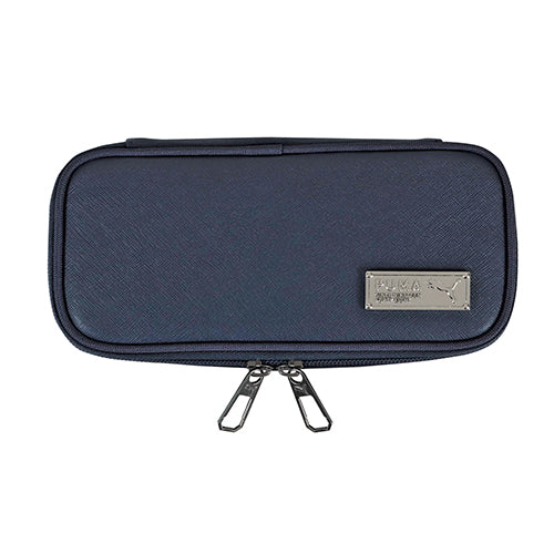 Kutsuwa Pen Case Deluxe Holder Pen Case Navy PM504NB