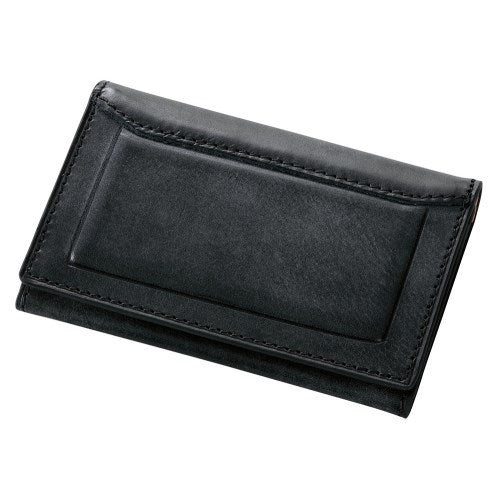 Reimei Business Card Holder Loloma Classic Business Card Holder Black Black NN8100B